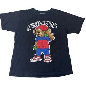 Money Talks Large Boys Bear Shirt Tshirt Take That Bailey Apparel Tee
